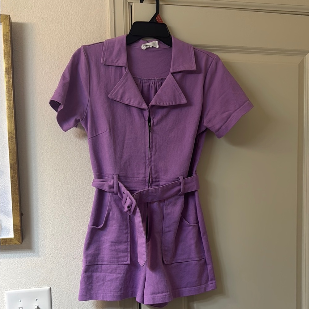 Purple Romper